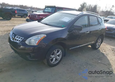 2011 Nissan Rogue Sv from USA, damaged, VIN JN8AS5MV3BW313534